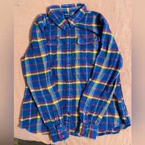 Patagonia Womens Fjord Midweight Flannel Shirt - Large